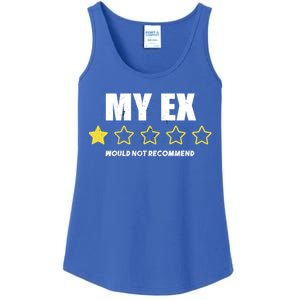 Divorce Gift For Men And Women Adult Humor My Ex Bad Review Gift Ladies Essential Tank