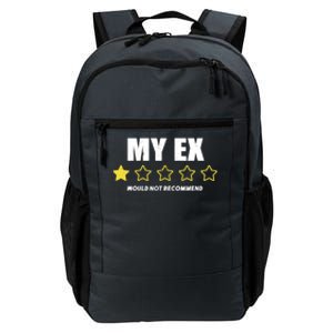 Divorce Gift For Men And Women Adult Humor My Ex Bad Review Gift Daily Commute Backpack