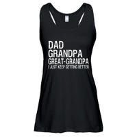 Dad Grandpa Great Grandpa Funny Fathers Day Grandpa Gift Ladies Essential Flowy Tank