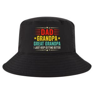 Dad Grandpa Great Grandpa Cool Cool Comfort Performance Bucket Hat