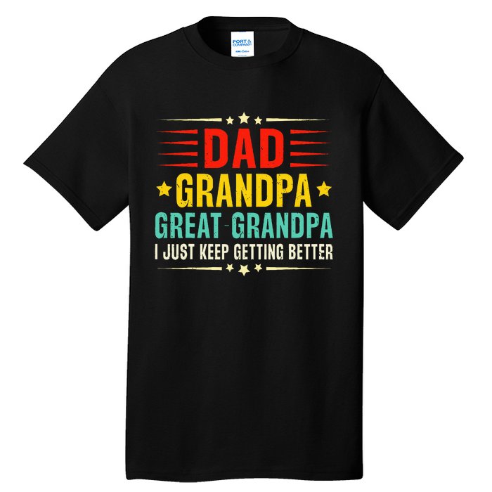 Dad Grandpa Great Grandpa Cool Tall T-Shirt