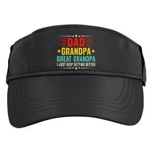 Dad Grandpa Great Grandpa Cool Adult Drive Performance Visor