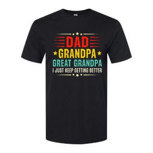 Dad Grandpa Great Grandpa Cool Softstyle CVC T-Shirt