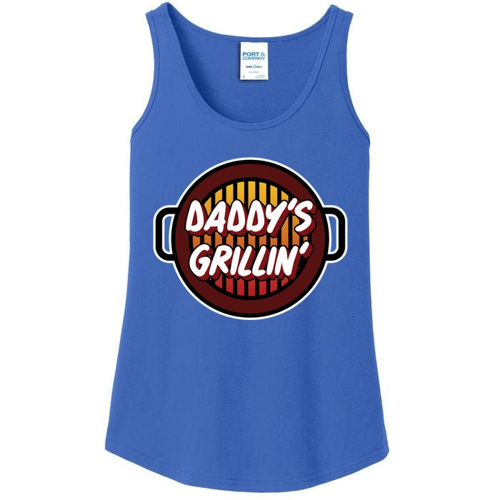 Daddy's Grillin' Gift Barbeque Party Gift Father's Day Gift Ladies Essential Tank