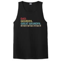 Dad Grandpa Great Grandpa I Just Keep Getting Beeter Family Retro PosiCharge Competitor Tank