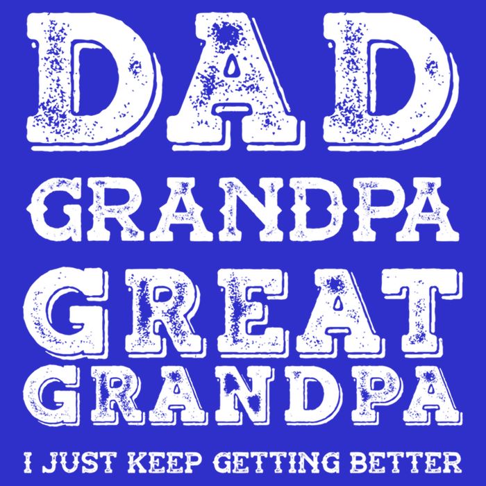 Dad Grandpa Great Grandpa I Just Keep Getting Better Funny Gift Mesh Reversible Basketball Jersey Tank