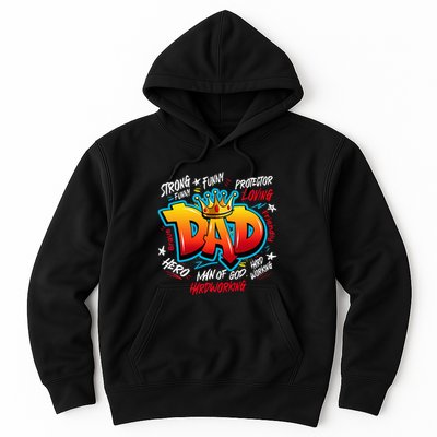 Dad Gifts Gifts For Dad Dad Graffiti Father’S Day Hoodie