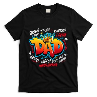 Dad Gifts Gifts For Dad Dad Graffiti Father’S Day T-Shirt