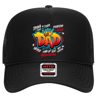 Dad Gifts Gifts For Dad Dad Graffiti Father’S Day Trucker Hat