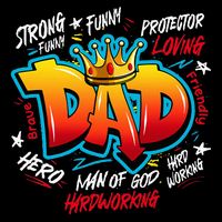 Dad Gifts Gifts For Dad Dad Graffiti Father’S Day Zip Tote Bag