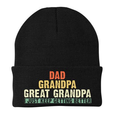 Dad Grandpa Great Grandpa Funny fathers day Great Grandpa Beanie