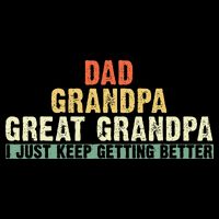 Dad Grandpa Great Grandpa Funny fathers day Great Grandpa Baby Bodysuit