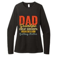 Dad Grandpa Great Grandpa For Fathers Day Womens CVC Long Sleeve Shirt