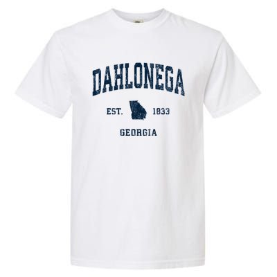 Dahlonega Georgia Ga Vintage Athletic Garment-Dyed Heavyweight T-Shirt