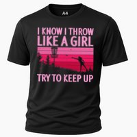 Disc Golf Game Of Throws Funny Frisbee Golf Cooling Performance Crew T-Shirt