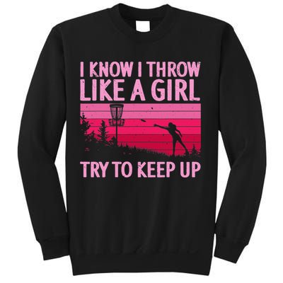 Disc Golf Game Of Throws Funny Frisbee Golf Sweatshirt