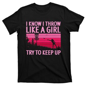 Disc Golf Game Of Throws Funny Frisbee Golf T-Shirt