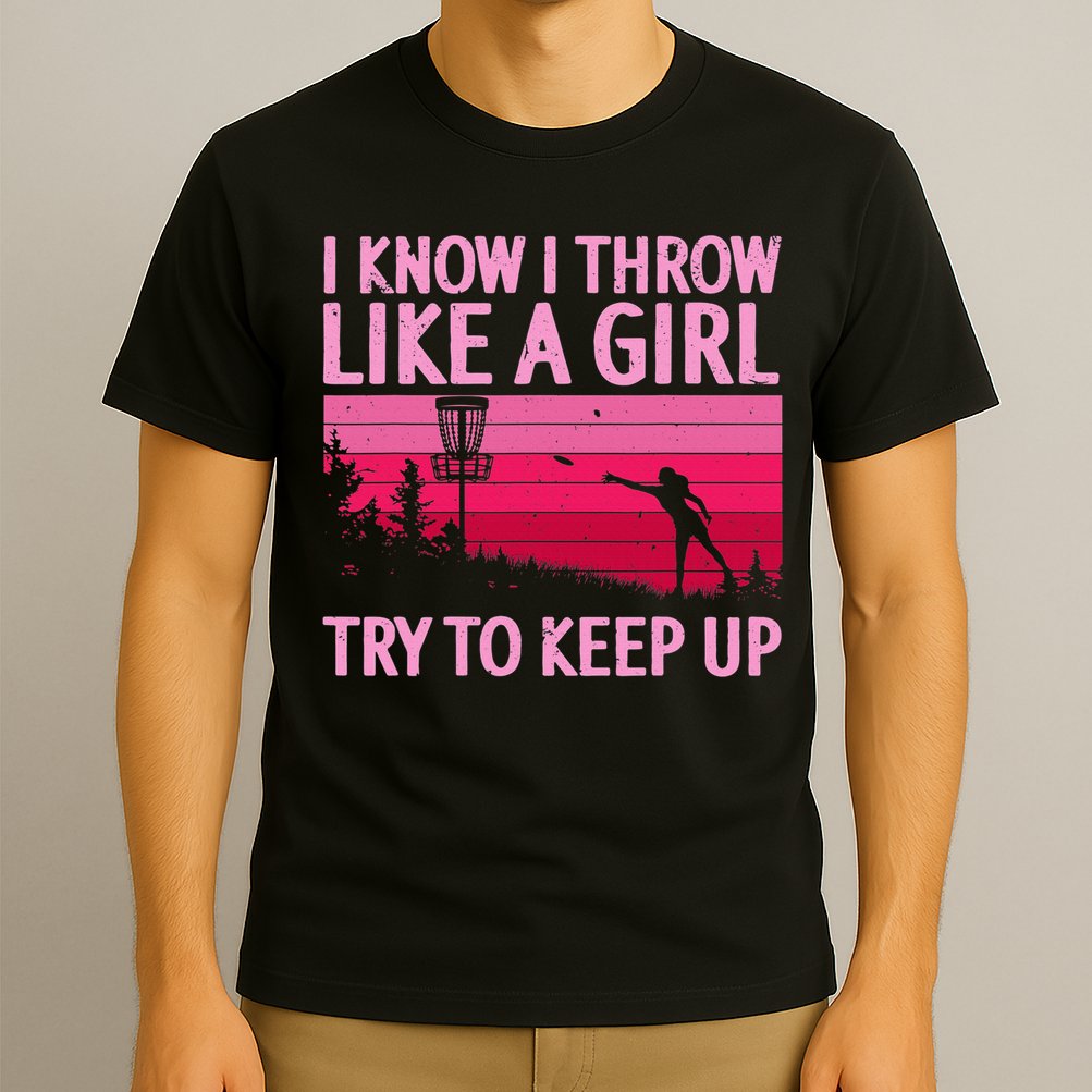 Disc Golf Game Of Throws Funny Frisbee Golf T-Shirt