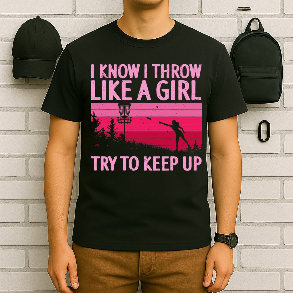 Disc Golf Game Of Throws Funny Frisbee Golf T-Shirt