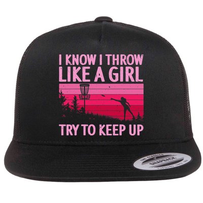 Disc Golf Game Of Throws Funny Frisbee Golf Flatbill Hat