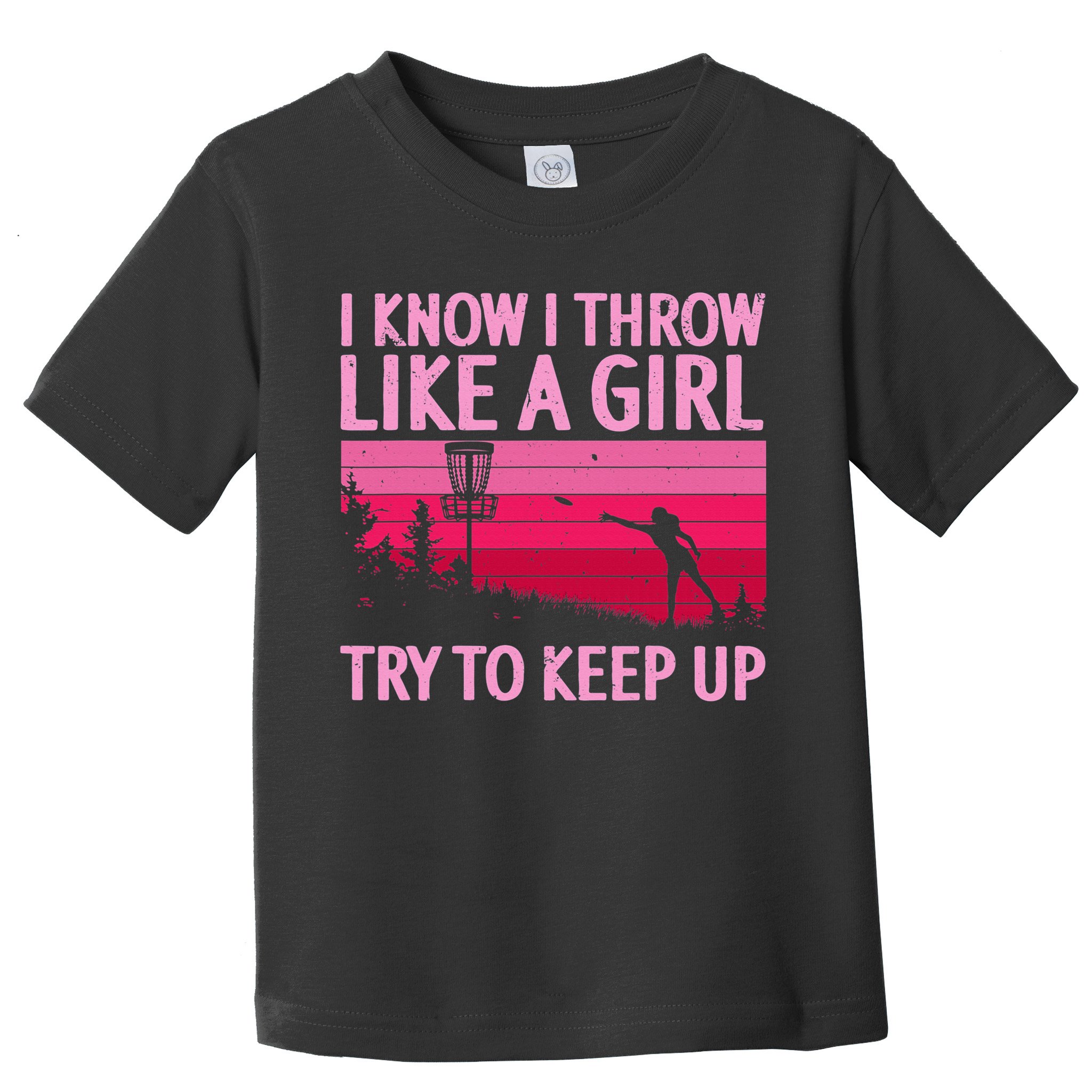 Disc Golf Game Of Throws Funny Frisbee Golf Toddler T-Shirt
