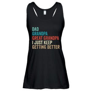 Dad Grandpa Great Grandpa Fathers Day Gift from Grand Ladies Essential Flowy Tank