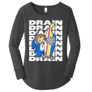 Drain Good Good Women's Perfect Tri Tunic Long Sleeve Shirt