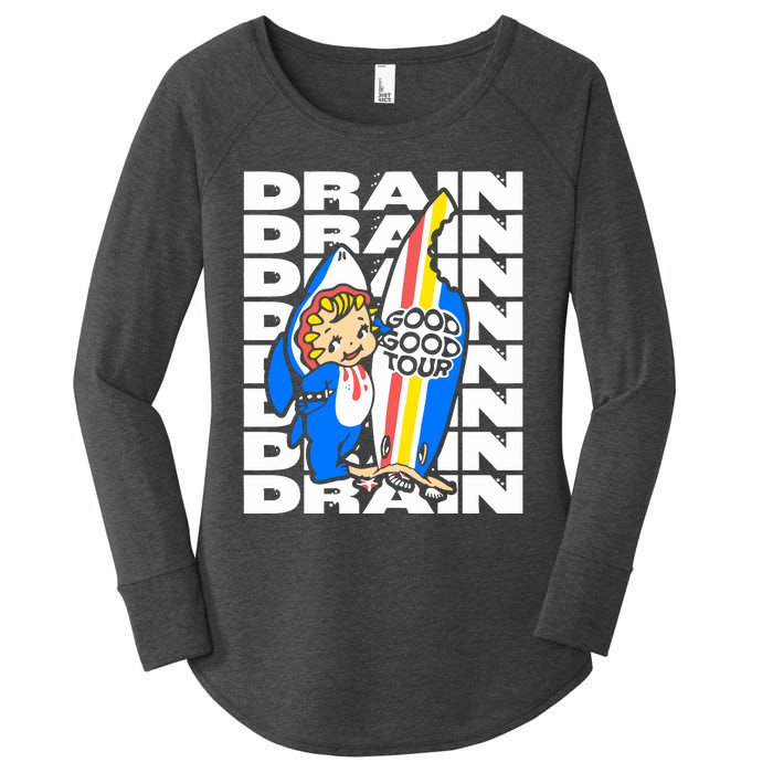 Drain Good Good Women's Perfect Tri Tunic Long Sleeve Shirt