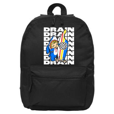 Drain Good Good 16 in Basic Backpack