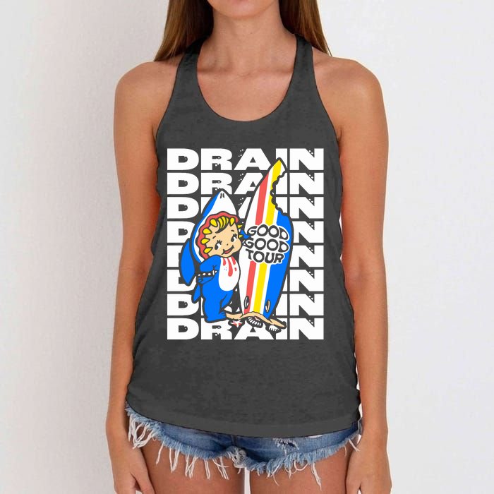 Drain Good Good Women's Knotted Racerback Tank