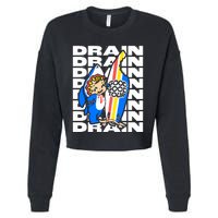 Drain Good Good Cropped Pullover Crew