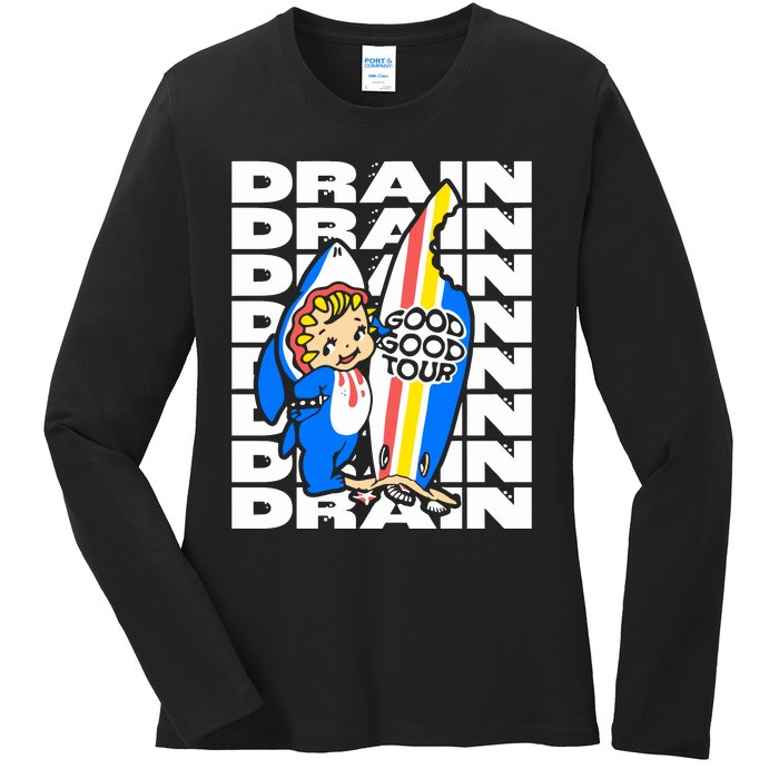 Drain Good Good Ladies Long Sleeve Shirt