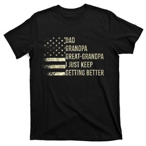 Dad Grandpa Great Grandpa Fathers Day Last Minute T-Shirt