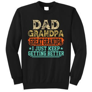 Dad Grandpa Great Grandpa Fathers Day Sweatshirt