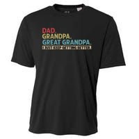 Dad Grandpa Great Grandpa I Just Keep Getting Better Cooling Performance Crew T-Shirt