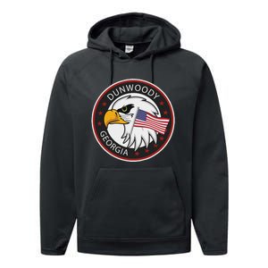 Dunwoody Georgia Ga Performance Fleece Hoodie