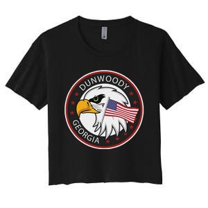 Dunwoody Georgia Ga Women's Crop Top Tee