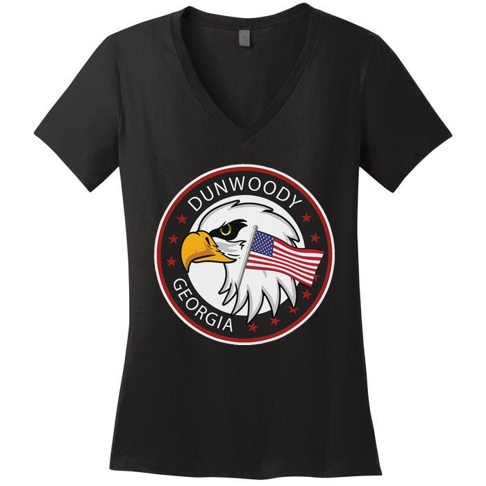 Dunwoody Georgia Ga Women's V-Neck T-Shirt