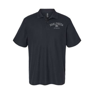 Dahlonega Georgia GA Vintage Softstyle Adult Sport Polo