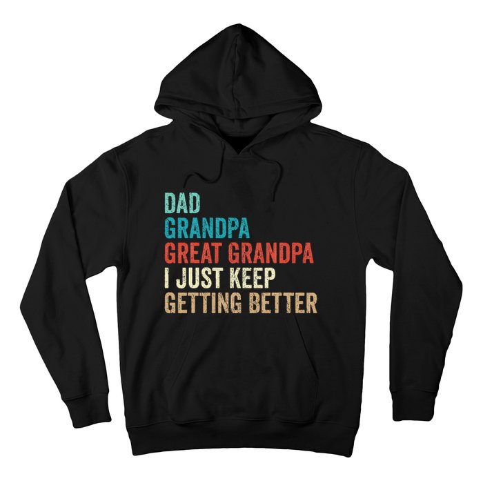 Dad Grandpa Great Grandpa Fathers Day Gift from Grand Hoodie