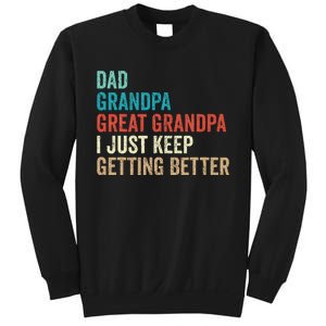 Dad Grandpa Great Grandpa Fathers Day Gift from Grand Sweatshirt