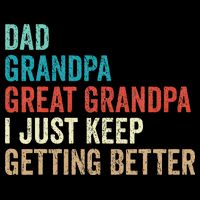 Dad Grandpa Great Grandpa Fathers Day Gift from Grand Impact Tech Backpack