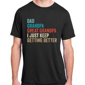 Dad Grandpa Great Grandpa Fathers Day Gift from Grand Adult ChromaSoft Performance T-Shirt