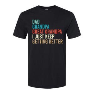 Dad Grandpa Great Grandpa Fathers Day Gift from Grand Softstyle CVC T-Shirt