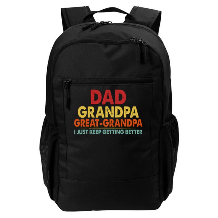 Dad Grandpa Great Grandpa From Grand Daily Commute Backpack