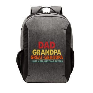 Dad Grandpa Great Grandpa From Grand Vector Backpack