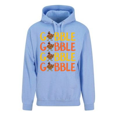 Dabbing Gobble Gobble Turkey Thanksgiving Cute Gift Idea Cute Gift Unisex Surf Hoodie