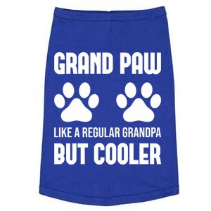 Dog Grandpa Grand Paw Like A Regular Grandpa But Cooler Gift Doggie Tank