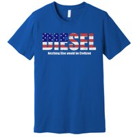 Diesel Great Gift For Mechanics Truckers Premium T-Shirt