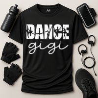 Dance Gigi Grandma Gigi Of A Dancer Dancing Gigi Gift Cooling Performance Crew T-Shirt